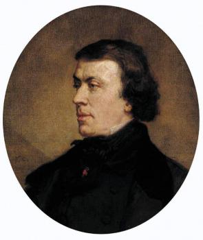 托馬斯 庫圖爾 Portrait of Philip Ricord